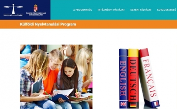 Online felület nyílt a diákok külföldi nyelvtanulási programjának