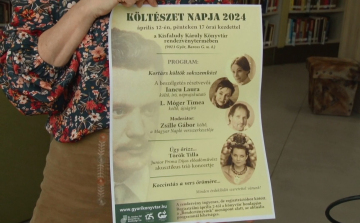 Kortárs költők, koncert, koccintás a Kisfaludy Károly Könyvtárban