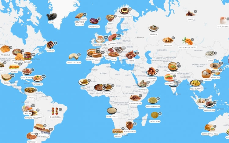 Kóstold meg a világ ízeit - kész a Taste Atlas weboldal