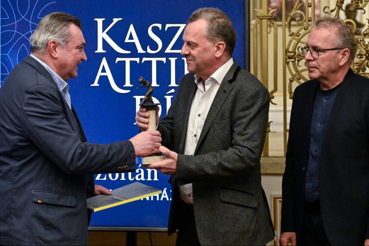 Csankó Zoltán kapta idén a Kaszás Attila-díjat