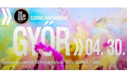 Április 30. - Color Run Győr
