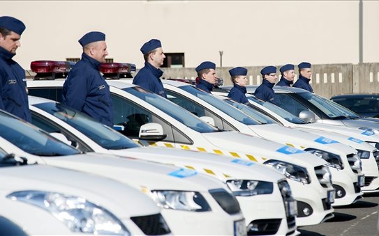 Új rendőrautókat kapott a Győr-Moson-Sopron Megyei Rendőr-főkapitányság
