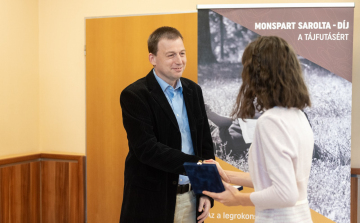 Monspart Sarolta-díjat kapott kollégánk, Meronka Péter