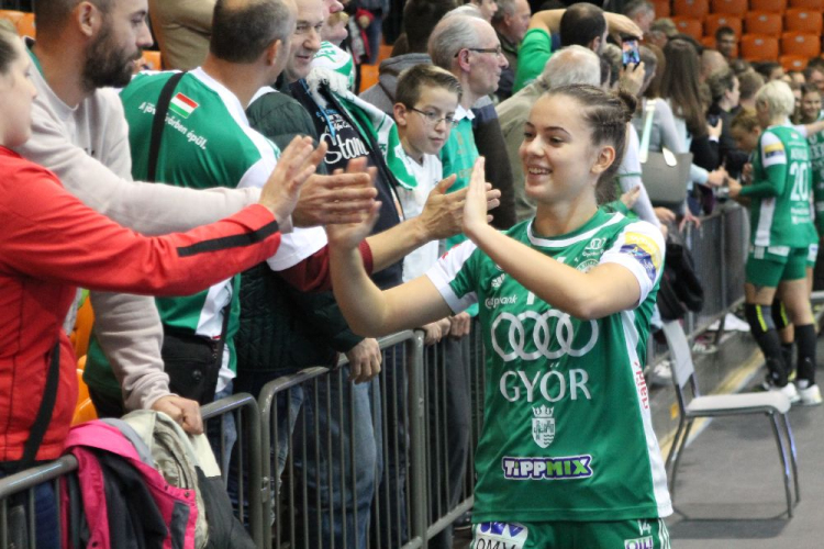 2017.10.27. Győri Audi ETO-Dunaújváros KKA Női kézilabda mérkőzés Fotók:árpika 