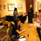 Oravecz Nóra előadása a győri Zsinagógában