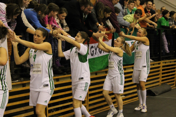 2013.01.31 Hat-Agro Uni Győr- Bourges Basket Euroliga női kosárlabda Fotók:árpika