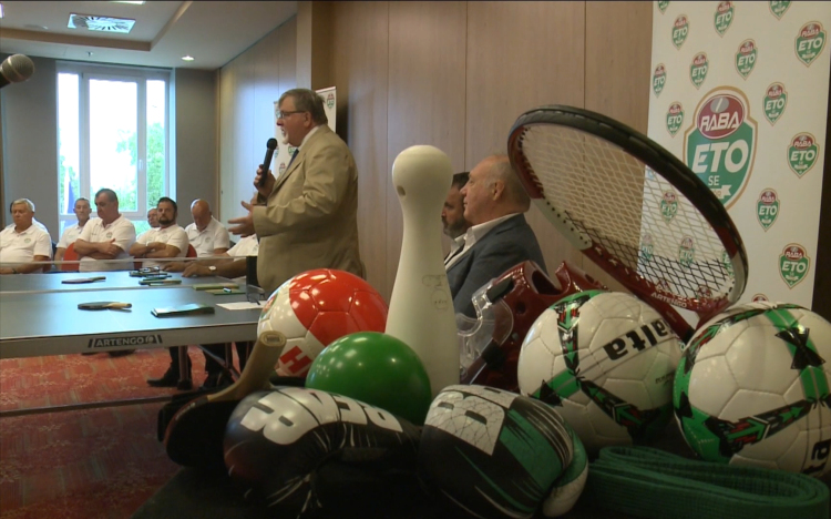 14 szakosztállyal indul új sportegyesületként Győrben a Rába ETO