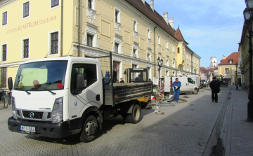 Győr - felújítás a Bécsi kapu tér környékén