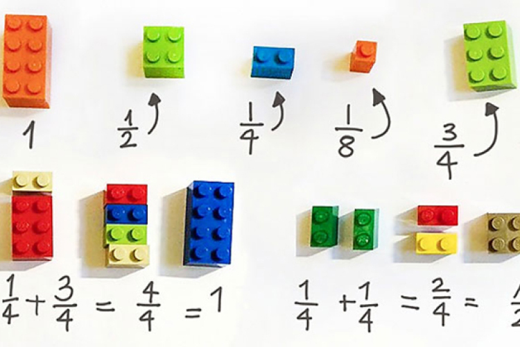 Legoval tanítja a matekot