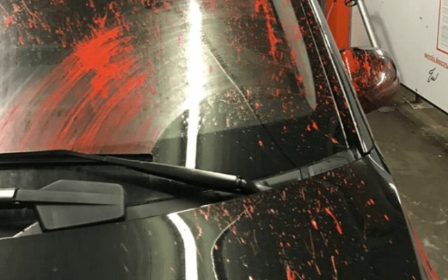 Festékkel lövöldöznek a ferihegyi gyorsforgalmin