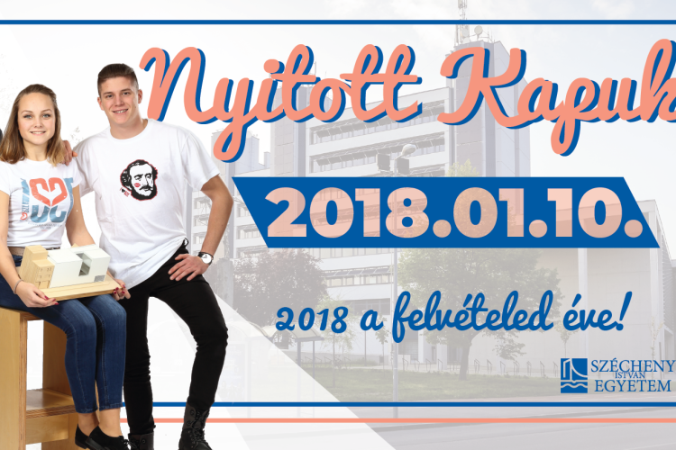 Nyitott Kapuk a Széchenyi Egyetemen 