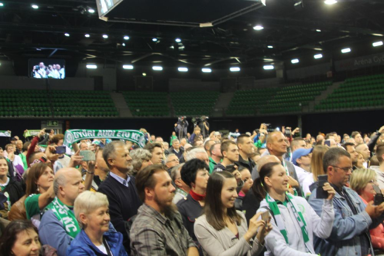 2019.05.12.5 Bajnokok Ligája Győzelem ünneplés