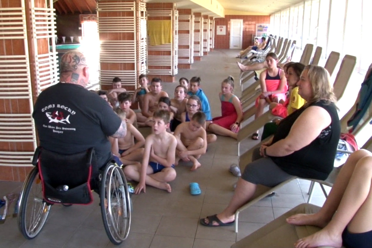 Patkás Tomi Rocky motiválta a gyermekeket