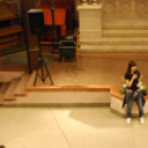 Oravecz Nóra előadása a győri Zsinagógában