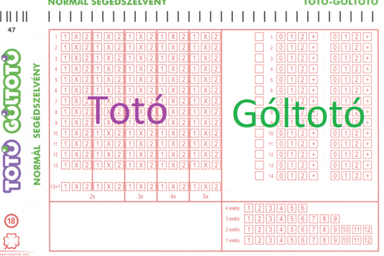 Hivatalos totónyeremények
