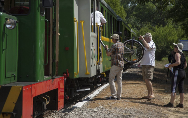 Naponta 14 járattal is újraindul a balatonfenyvesi kisvasút szombattól