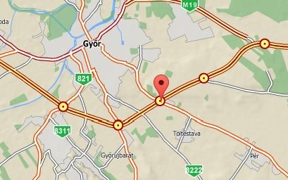 Kamion és személyautó ütközött 81-es főúton 