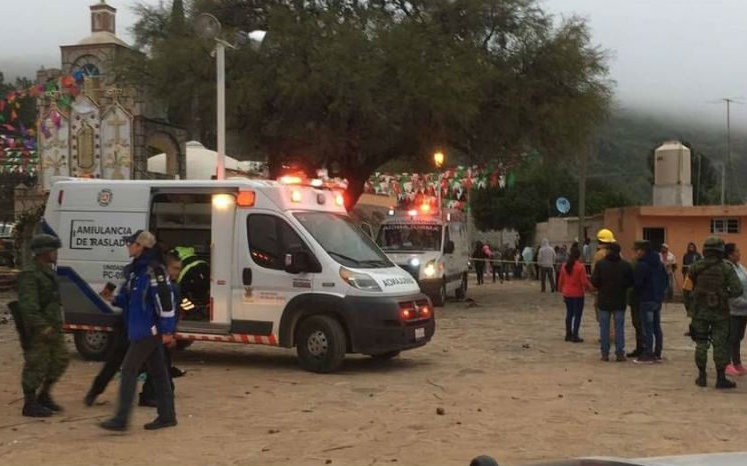 Felrobbant egy tűzijáték készlet Közép-Mexikóban, nyolc halott, köztük négy gyerek meghalt