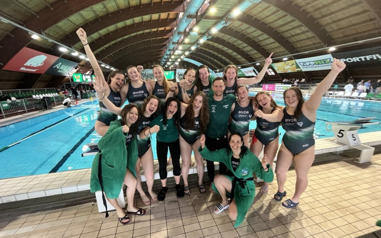 Megnyerte a bajnokságot a Uni Győr GYVSE női vizilabdacsapata