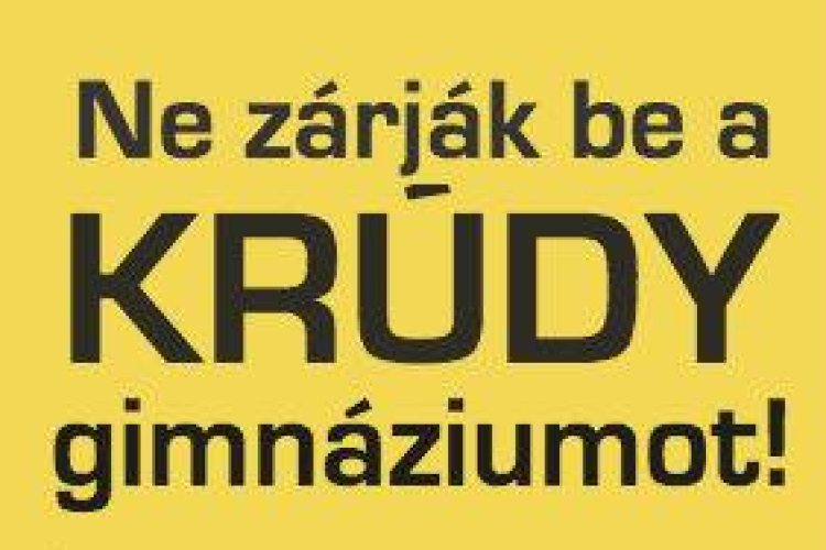 Villámcsődület a Krúdy előtt