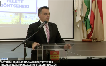 Latorcai Csaba: a Brüsszelt vezető baloldali elit gazdasági lehetőséget lát Ukrajnában