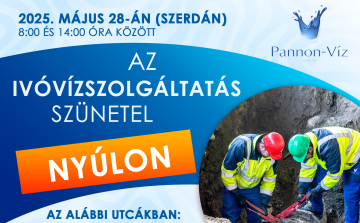 Szünetel a vízellátás Nyúlon és Győrságon