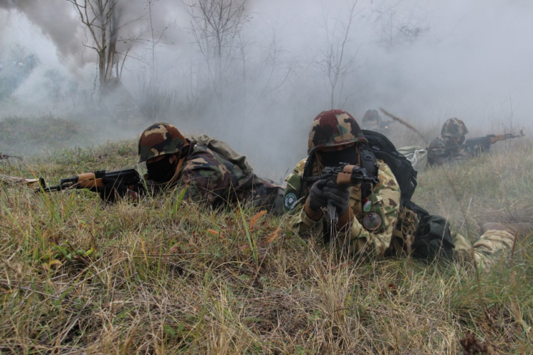 Harcászati foglalkozás Győrben - Hangos lesz!