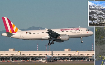 Lezuhant egy német gép a francia Alpokban 