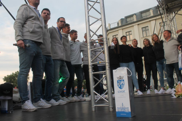 2018.05.14. Audi ETO KC ünneplése Fotók:árpika 