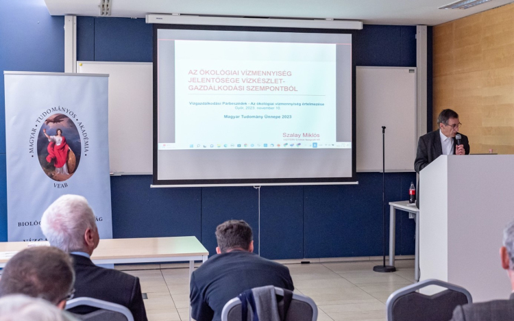 Ökológiai és vízgazdálkodási előadás-sorozatnak adott otthont a Széchenyi István Egyetem