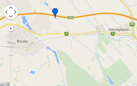 Baleset az M1-esen - Teherautó szakította át a szalagkorlátot