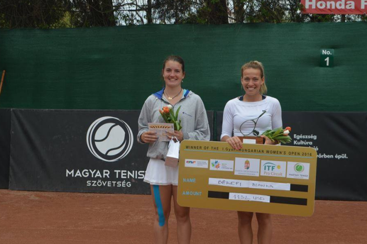 Békefi Bianka nyerte a győri tenisztornát