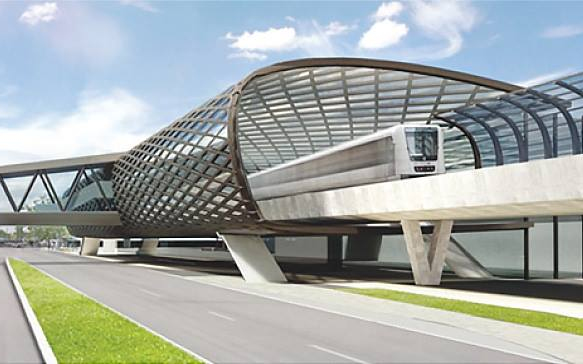 Látványterven a tervezett rákoskeresztúri metróvonal