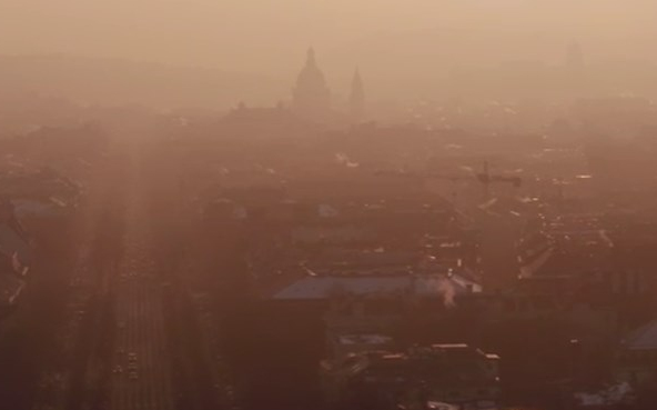 Szmogriadó van Budapesten