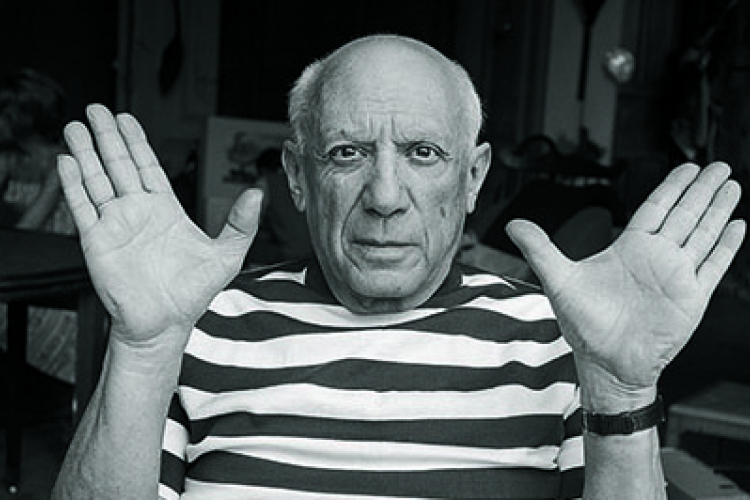 Megrongálták Picasso önarcképét