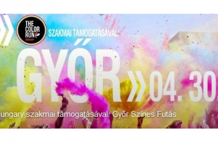 Április 30. - Color Run Győr