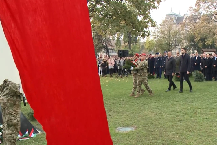 1956-ra emlékeztek Győrben is