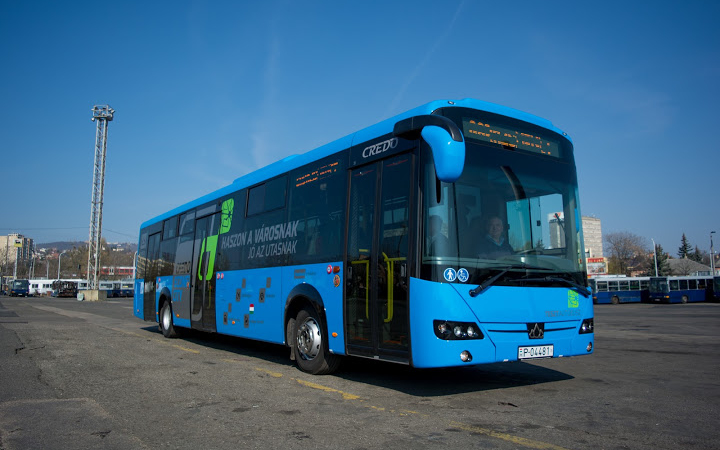 Magyar gyártmányú CREDO buszokat állít forgalomba az ÉNYKK