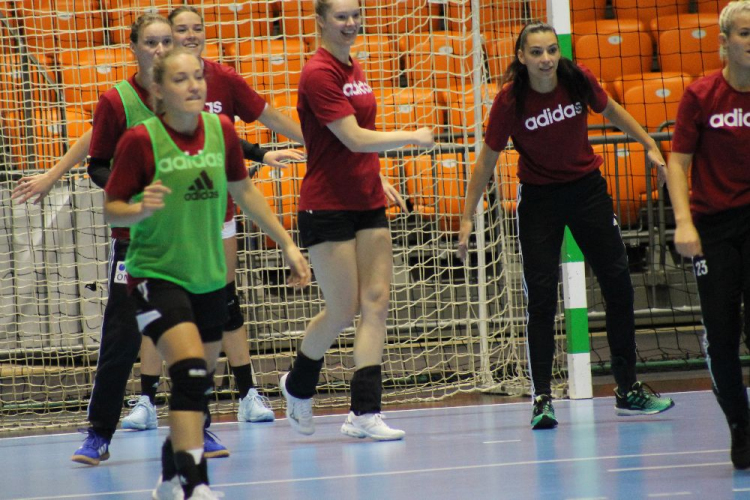 2019.10.04.Győri Audi ETO KC Bajnokok Ligája előtti edzés