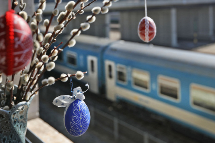 Változik a vonatok menetrendje a húsvéti hétvégén 