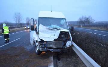 Három autó ütközött az M1-esen 