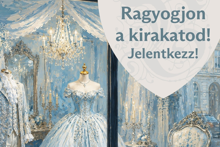 Barokk pompába öltöznek a kirakatok