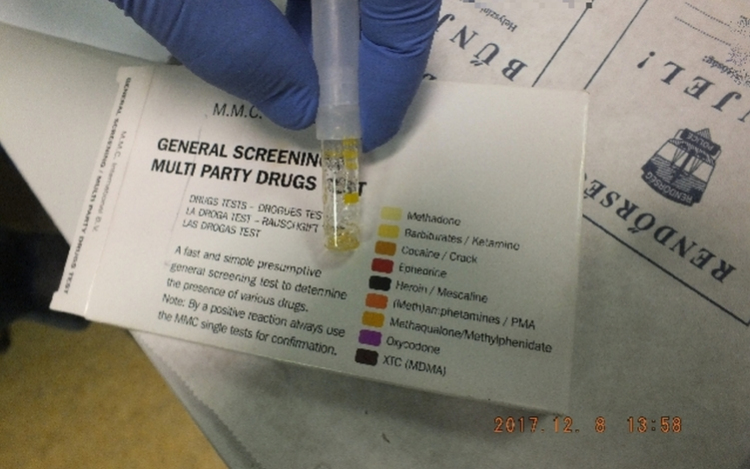 A gyógyszeres dobozban volt kábítószer