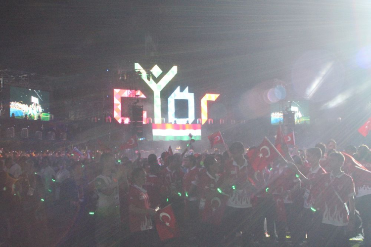 2017.07.23. EYOF megnyitó ünnepség Fotók:árpika 