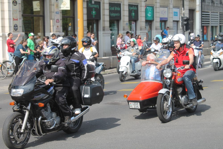 2015.05.09. Motoros Felvonulás Győr Fotók:árpika