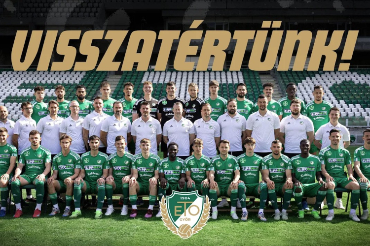 Dokumentumfilm készült az ETO labdarúgóinak az NB I-es visszatéréséről