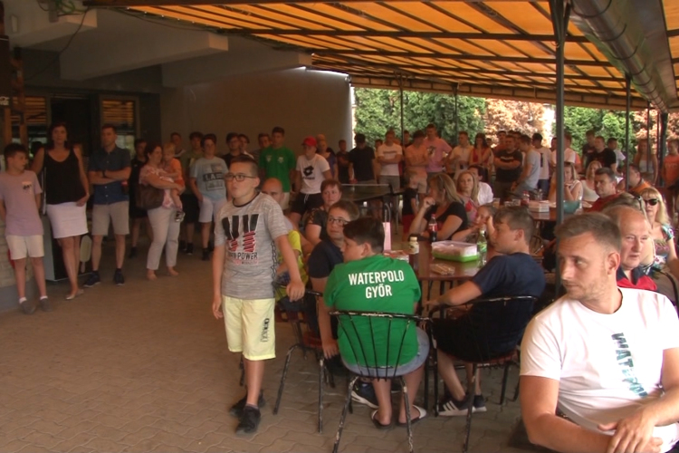 Évzáró a vízilabdázóknál