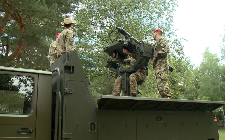 Ilyen a győri légvédelmi kalandtábor