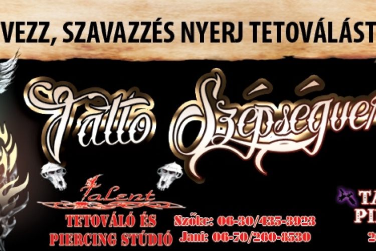 Tetoválás Szépségverseny - Eredményhirdetés