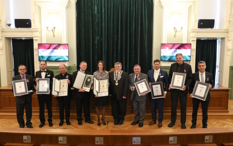 Győr Megyei Jogú Város is díjakat adott át